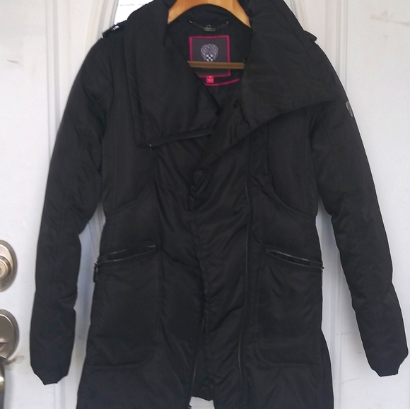 Vince Camuto Down Parka Coat Size M - Picture 3 of 8